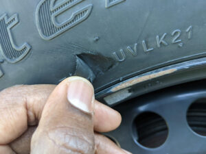 rv tire sidewall damage rv tire maintenance